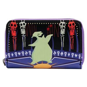 Nightmare Before Christmas Oogie Boogie Glow Zip Around Wallet